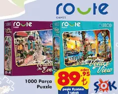 ROUTE GAMES 1000 PARÇA PUZZLE fiyat ve kampanya bilgisi